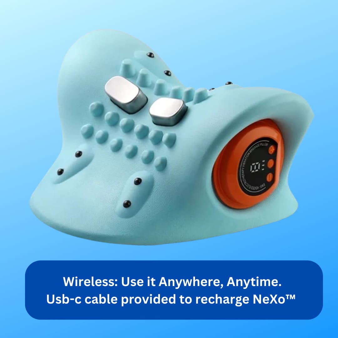 Theravia™ - Neck Massager with EMS, 4 in 1
