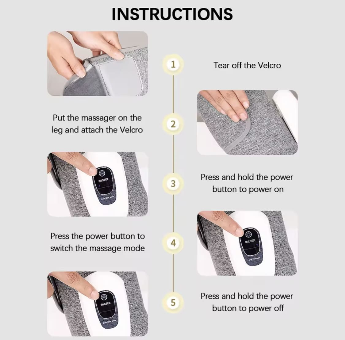 Theravia™ Revivo 3-in-1 Leg Massager