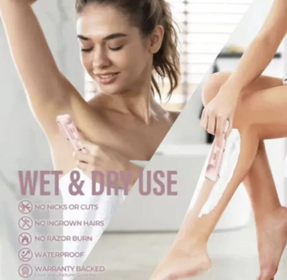 Theravia™ 2-in-1 Women’s Body Shaver